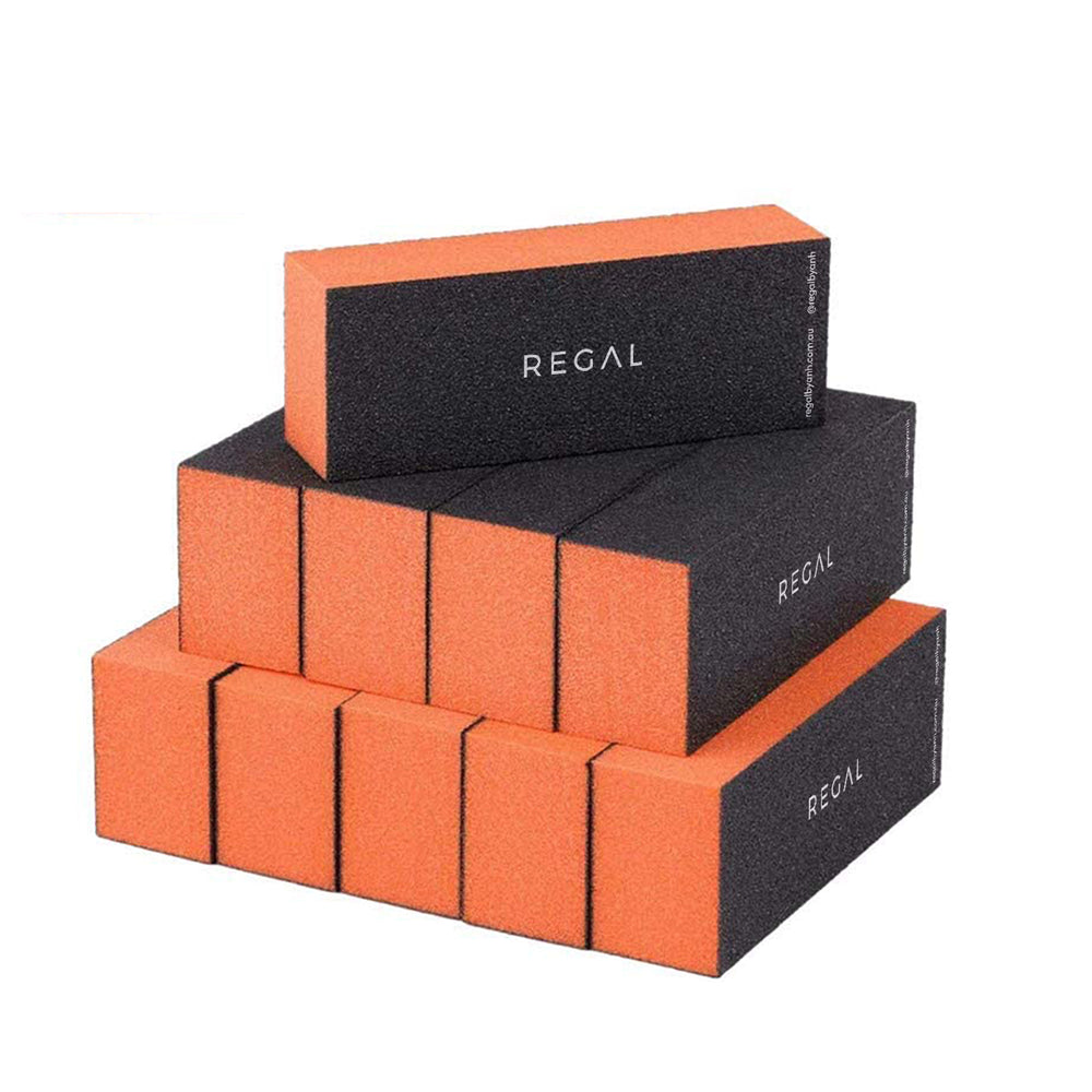 orange sanding block 10 pack - large