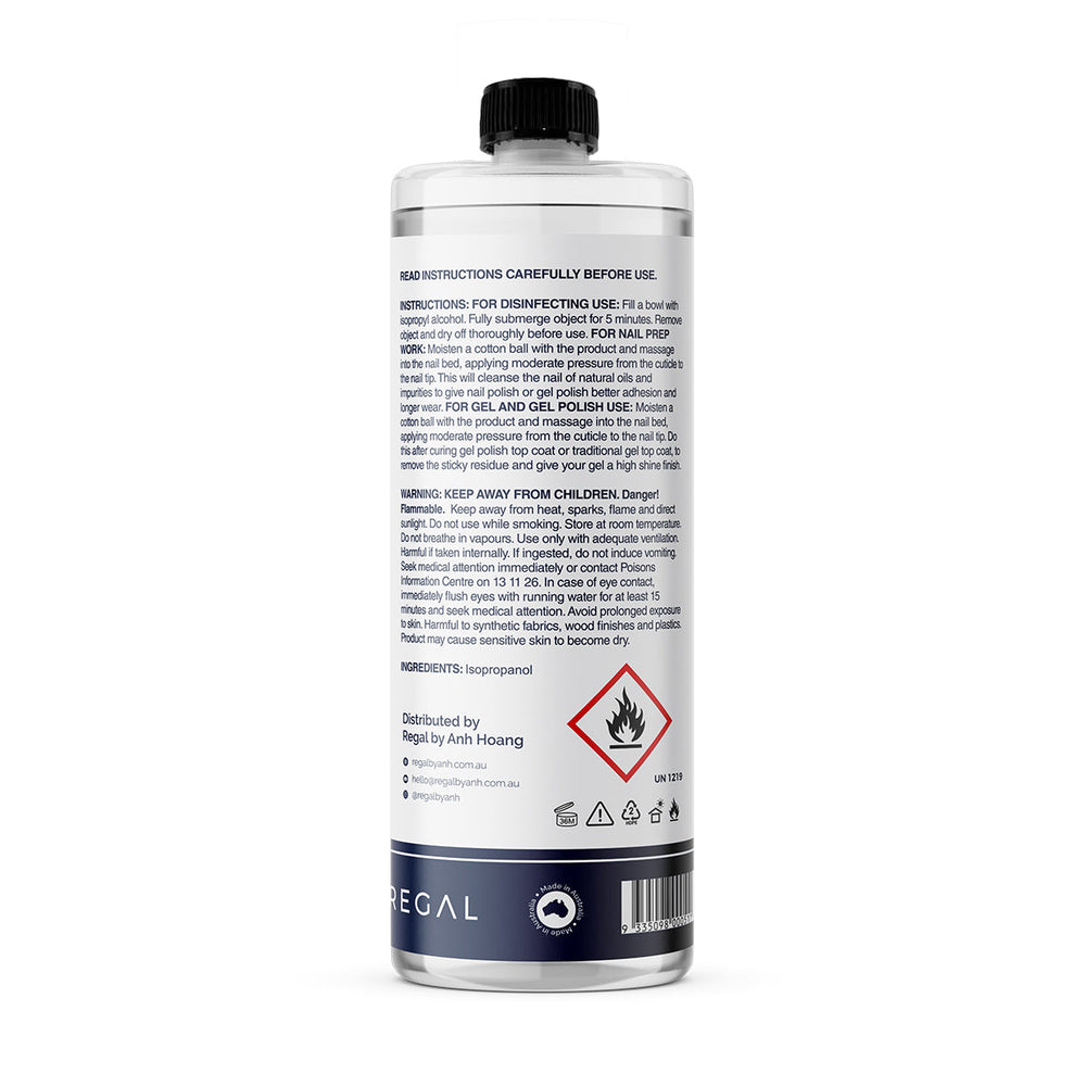 Isopropyl Alcohol 100%  Bosca Chemicals & Cleaning Supplies